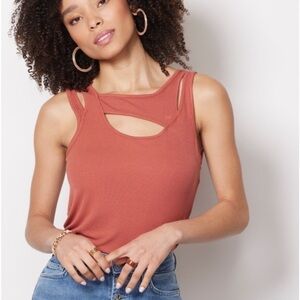 Evereve Rust Tank Top